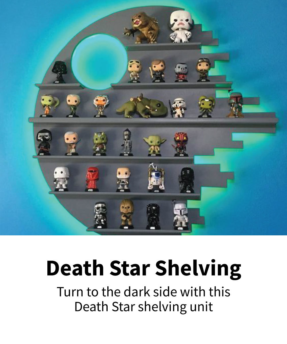 Death Star Shelving