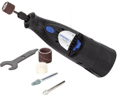 Dremel 7000 Rotary Tool with Attachments for Pumpkin Carving