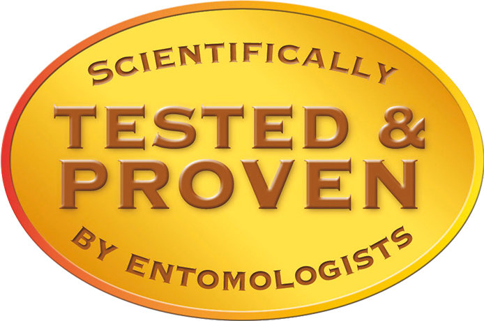 Scientifically Tested & Proven by entomologists