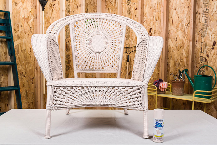 Wicker Chair Facelift